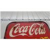 Image 3 : Vintage Coca-Cola Metal Wire Display Rack with "Take Home a Carton 25¢" Sign Sign Size 9.6 x 16"