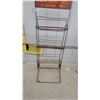 Image 5 : Vintage Coca-Cola Metal Wire Display Rack with "Take Home a Carton 25¢" Sign Sign Size 9.6 x 16"