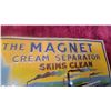 Image 2 : Early 1900s Magnet Cream Separator Embossed Tin Advertising Sign, Petrie Manufacturing Company 18.6