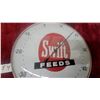 Image 2 : Swift Feeds Vintage Round Advertising Thermometer, 10" Diameter Vintage Glass Lense