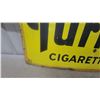 Image 3 : Turret Cigarettes "Canada's Choice!" Vintage Porcelain Enamel Advertising Sign 18 x 30"