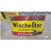 Image 1 : Winchester Cigarettes Blended Right Porcelain Enamel Advertising Sign 18 x 30"