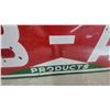 Image 4 : B/A Service Products Porcelain Enamel Gas Station Sign 76.6 x 41.6" 1950s
