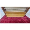 Image 4 : National Thread Limited Wooden Store Display Cabinet with Dividers16 X 10.6 x 17.6"