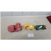 Image 6 : Modle Toy Die Cast and Pressed Metal Vintage Airport Baggage Carrier Totol Length 26"