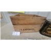 Image 2 : T. Eaton Co. Limited Winnipeg Wooden Crate, Metal Sign, and Tea Tin Canister