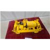 Image 3 : Drudge Bros. Lumber Forklift Pressed Steel Toy with Wood Load Vintage 12" Long
