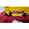 Image 7 : Drudge Bros. Lumber Forklift Pressed Steel Toy with Wood Load Vintage 12" Long