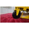 Image 8 : Drudge Bros. Lumber Forklift Pressed Steel Toy with Wood Load Vintage 12" Long