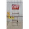 Image 1 : Coca-Cola "Take Home a Carton 25¢" Metal Store Display Rack with Sign Sign Size 15.6 x 9.6" Rack