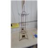 Image 6 : Coca-Cola "Take Home a Carton 25¢" Metal Store Display Rack with Sign Sign Size 15.6 x 9.6" Rack