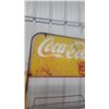 Image 9 : Coca-Cola "Take Home a Carton 25¢" Metal Store Display Rack with Sign Sign Size 15.6 x 9.6" Rack