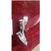 Image 2 : Vintage 1949-1950 Plymouth Spirit of Flight Hood Ornament with Red Lucite Wings