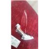Image 3 : Vintage 1949-1950 Plymouth Spirit of Flight Hood Ornament with Red Lucite Wings