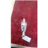 Image 6 : Vintage 1949-1950 Plymouth Spirit of Flight Hood Ornament with Red Lucite Wings