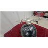 Image 3 : Decorative Desktop Globe with Polished Metal Airplane on Arc Stand