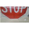 Image 4 : Full-Size Metal Stop Sign with Reflective Surface 35" Diameter