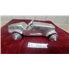 Image 1 : Vintage Cast Aluminum Toy Race Car 12" Long Vintage