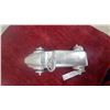 Image 3 : Vintage Cast Aluminum Toy Race Car 12" Long Vintage