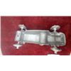 Image 7 : Vintage Cast Aluminum Toy Race Car 12" Long Vintage