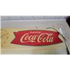 Image 3 : Coca-Cola "Time for That Refreshing New Feeling" Fishtail Lighted Clock Sign Not Workin with Lense