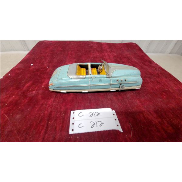 Vintage Marx Tin Litho Wind up Convertible Car