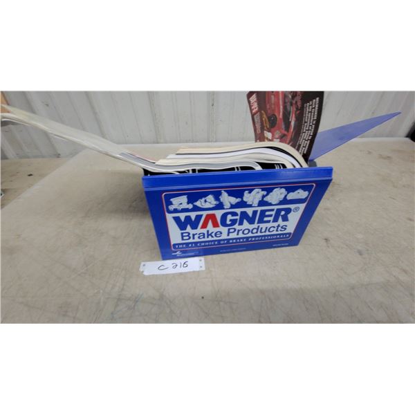 Wagner Brake Products Catalog Binder with Milwaukee Electric Tools Catalog and More