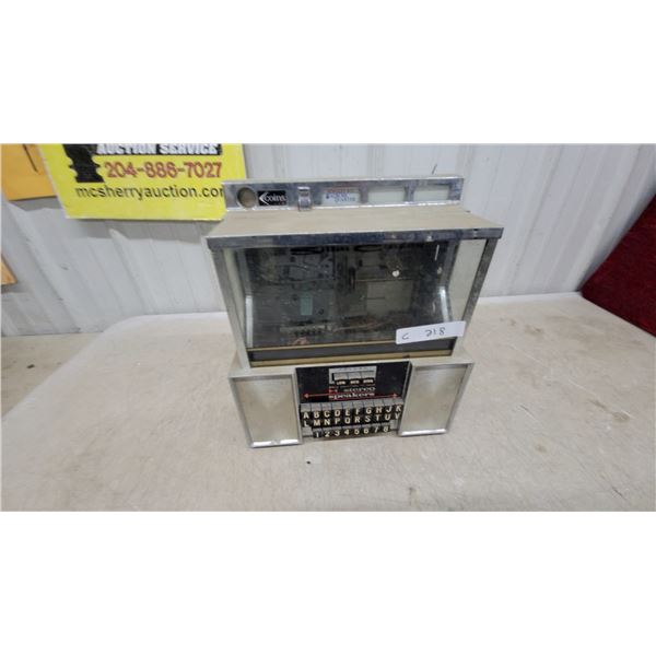 Seeburg Stereo Consolette Wallbox Jukebox Remote Selector