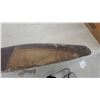 Image 11 : Vintage Wooden Aircraft Propeller with Copper Leading Edge Tips Decaled Falcon Ww 1 Era 100" Long