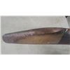 Image 5 : Vintage Wooden Aircraft Propeller with Copper Leading Edge Tips Decaled Falcon Ww 1 Era 100" Long