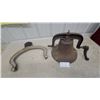 Image 1 : Vintage School/Church Bell Cast with Swing Cradle Base of Bell 13.6" Diameter No Ding Dong