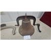 Image 2 : Vintage School/Church Bell Cast with Swing Cradle Base of Bell 13.6" Diameter No Ding Dong