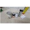 Image 7 : Vintage Oil Cans: B/A, Esso, Shell X-100, Whiz Motor Rythm, and More