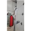 Image 3 : Chrome Coat Rack Stand with Harley Davidson Motorcycle Wheel Base and Multiple Nitro Dragster