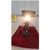 Image 1 : Steam Punk Upcycled Automotive Parts Table Lamp with Distributor Body and Air Filter Shade 19" Tall