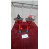 Image 1 : 2x Vintage Kerosene Road Side Flares Restored Painted
