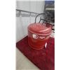 Image 2 : Red Indian Motor Oil Can with Handle and Spout Restored