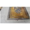 Image 4 : Vintage Brass Church Tabernacle Door with Chi-Rho Symbol, Alpha and Omega Motif 17.6 x 13.6"