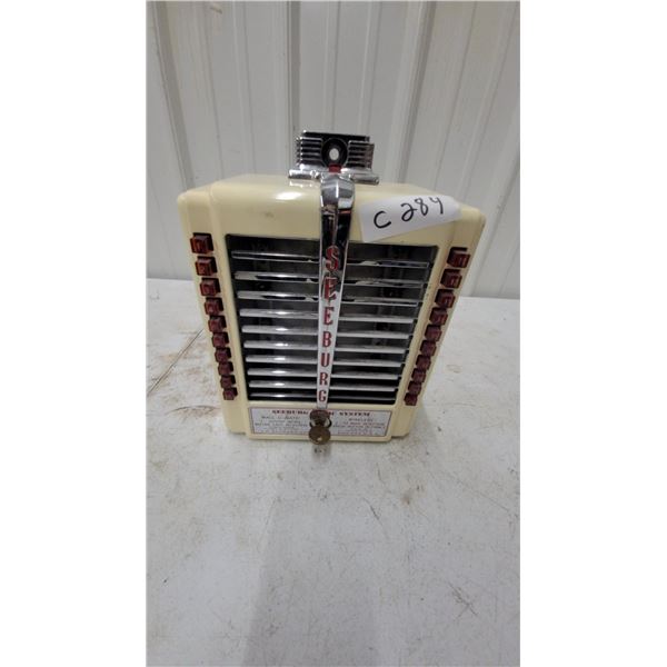 Seeburg 3W1 Wireless Wall-O-Matic Jukebox Selector, Cream Case with Chrome Accents, Circa 1949-50
