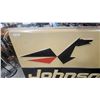 Image 2 : Johnson Outboards Authorized Dealer Lighted Sign Panel with Flying J Logo 48 x 72" Embossed