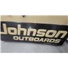 Image 4 : Johnson Outboards Authorized Dealer Lighted Sign Panel with Flying J Logo 48 x 72" Embossed