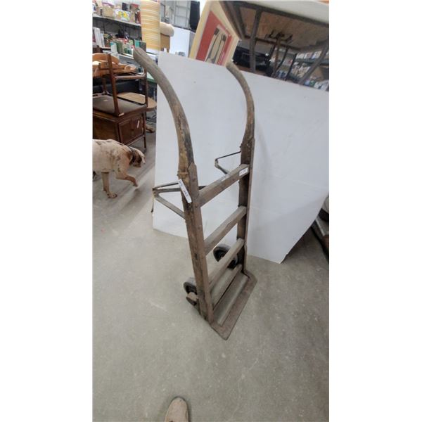 Vintage Canadian Fairbanks-Morse Model 201-2 Wooden Hand Truck