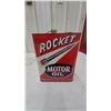 Image 4 : Rocket Motor Oil 2 U.S. Gallon Tin Can, 1950s-1960s with Product