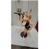 Image 1 : Betty Boop Waitress Statue with Serving Tray, Resin 27" Tall