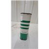 Image 4 : Cities Service Outboard Motor Oil Can, 1 Quart, Green and White with Triangle Logo
