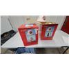 Image 1 : 2xCoca-Cola Polar Bear Table Lamp N.O.S. Similar but Not the Same