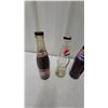 Image 2 : Collection of Vintage Pepsi-Cola Glass Bottles with Various Logo Designs and More