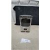 Image 1 : Vintage Art Deco Countertop Bulk Vending Machine with Striped Metal Casing 10 x 4 x 5.6"
