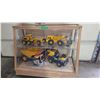 Image 13 : Four Tonka Toys in Glass Display Case on Wheels 46 in. x 40 in. x 23 in.
