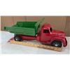 Image 7 : Antique Mettoy 18 Inch Metal Dump Truck, Made in Great Britain.